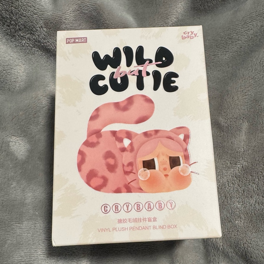 Pop Mart Crybaby Wild but Cutie - Vanilla Cutie - Vinyl Plush Pendant